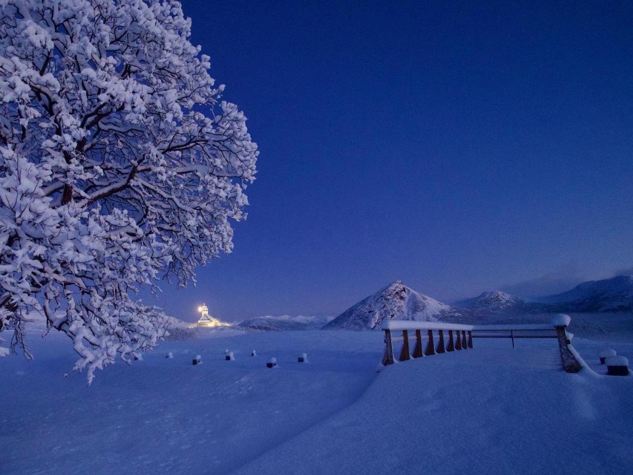 Seaside View Lofoten Bostad Luaran gambar